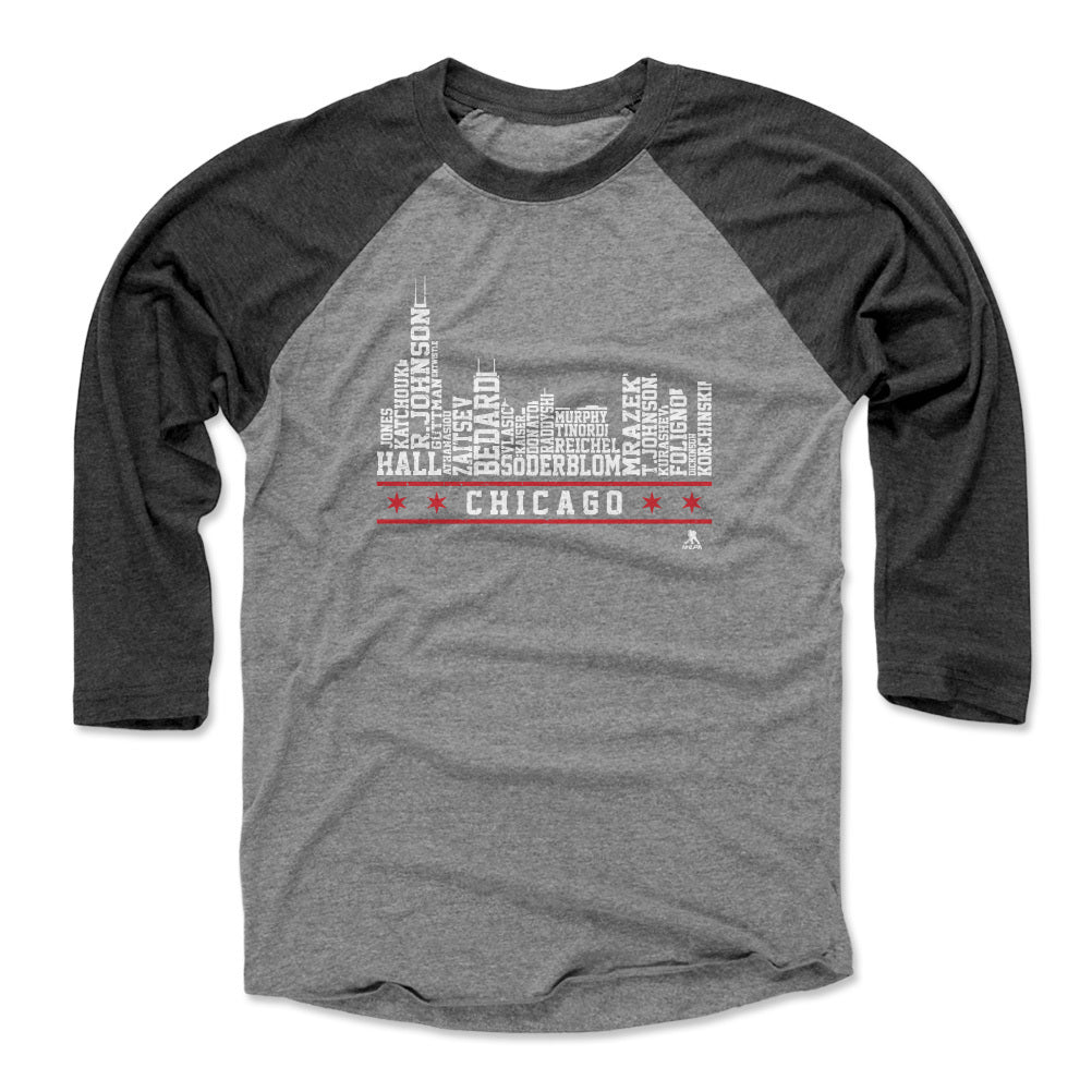 Chicago Hockey Roster Skyline 23 WHT