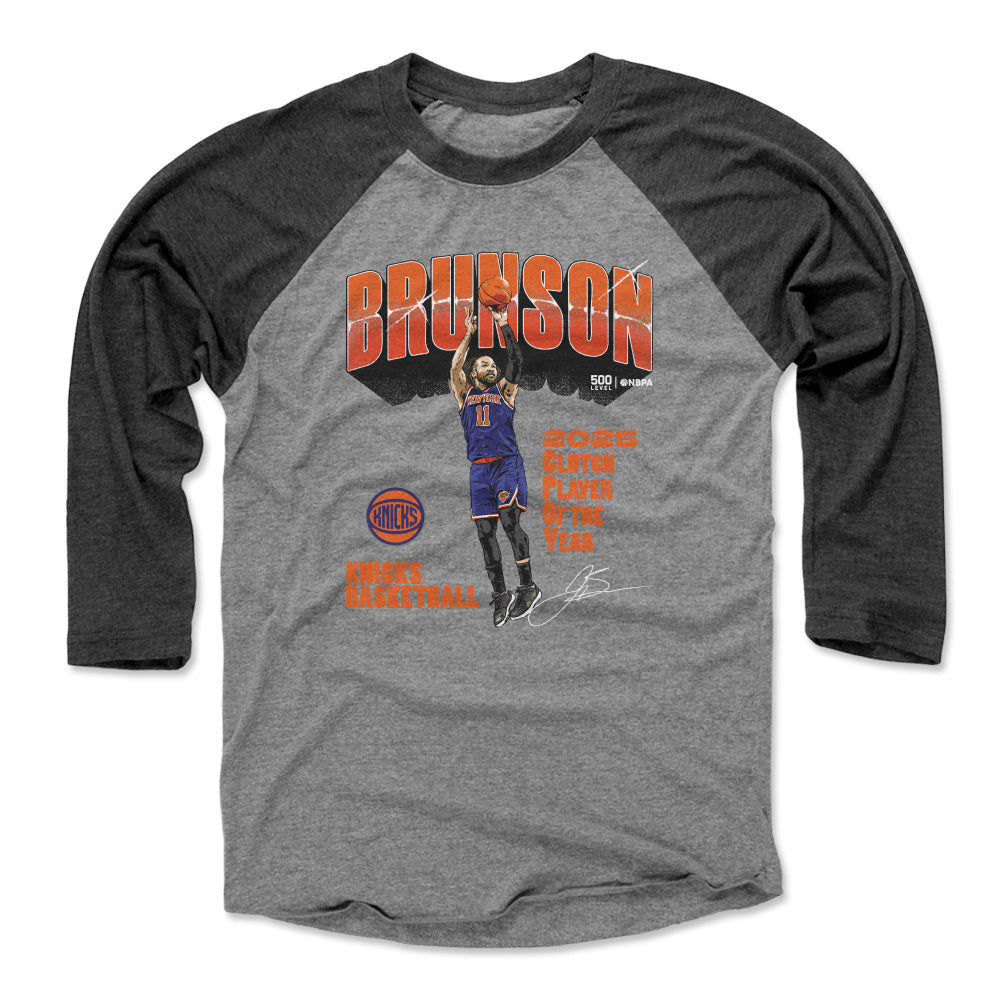 Jalen Brunson New York Knicks 2025 Clutch Player Of The Year WHT
