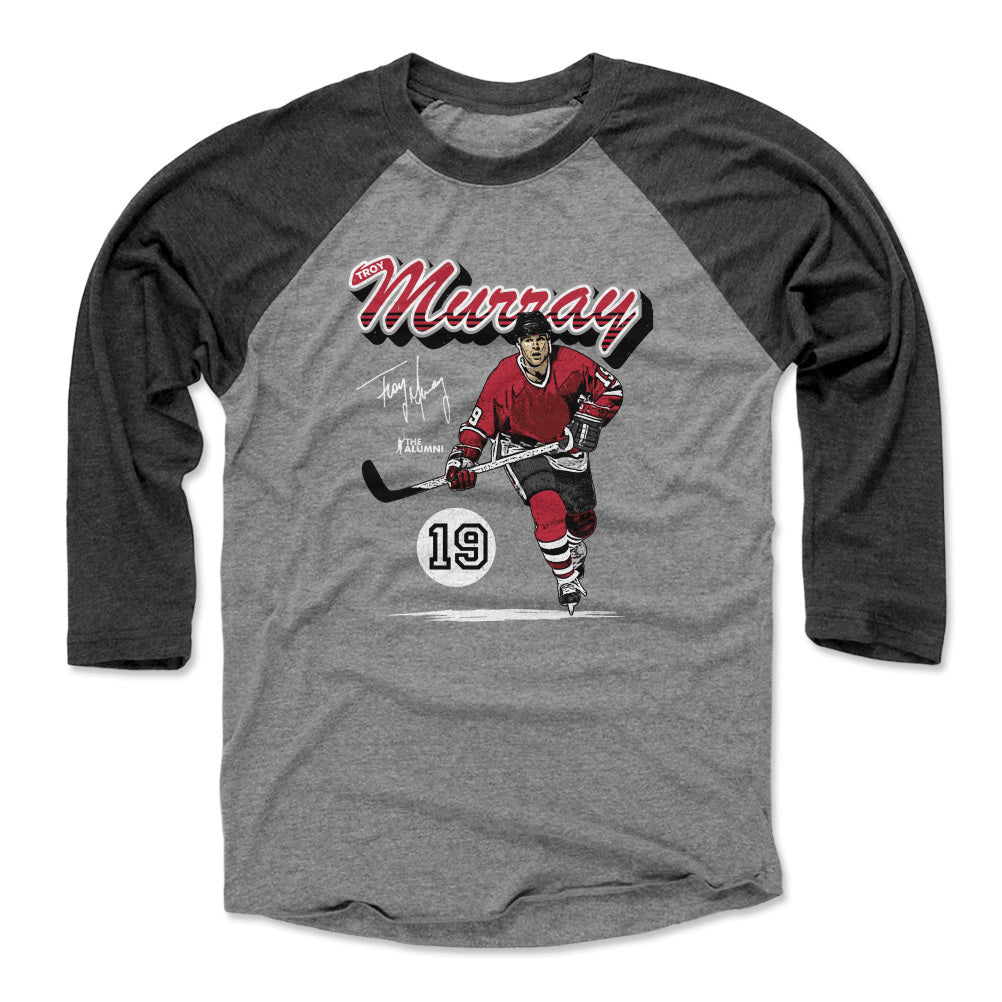 Troy Murray Chicago Retro Script WHT