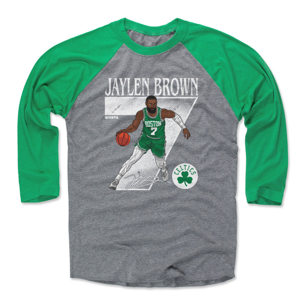 Jaylen Brown Boston Celtics Number WHT