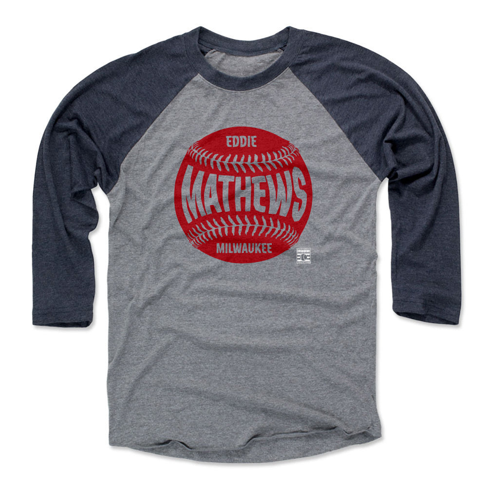 Eddie Mathews Milwaukee Baseball WHT