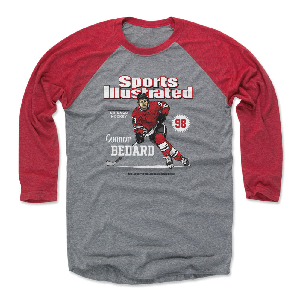 Connor Bedard Sports Illustrated & Chicago Card WHT
