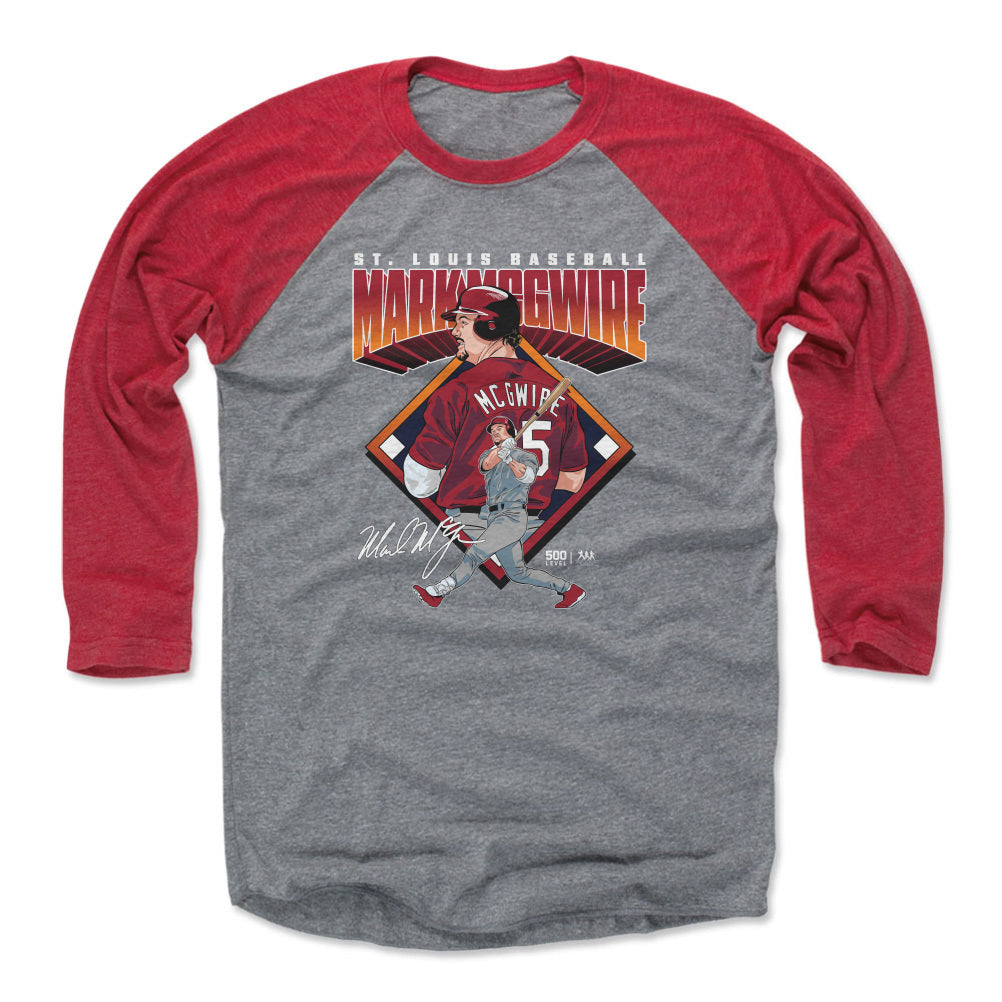 Mark McGwire St. Louis Baseball Diamond WHT