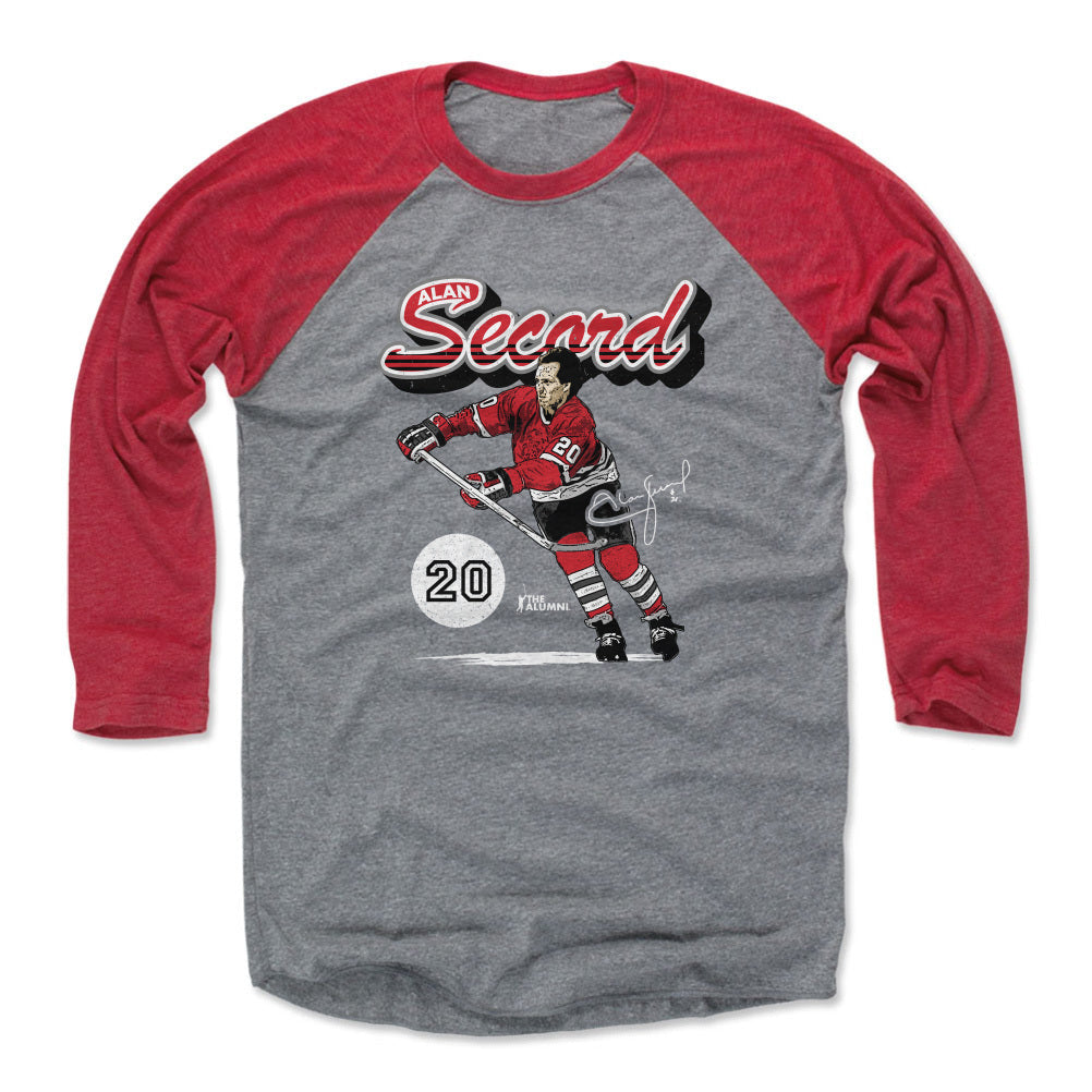 Alan Secord Chicago Retro Script WHT