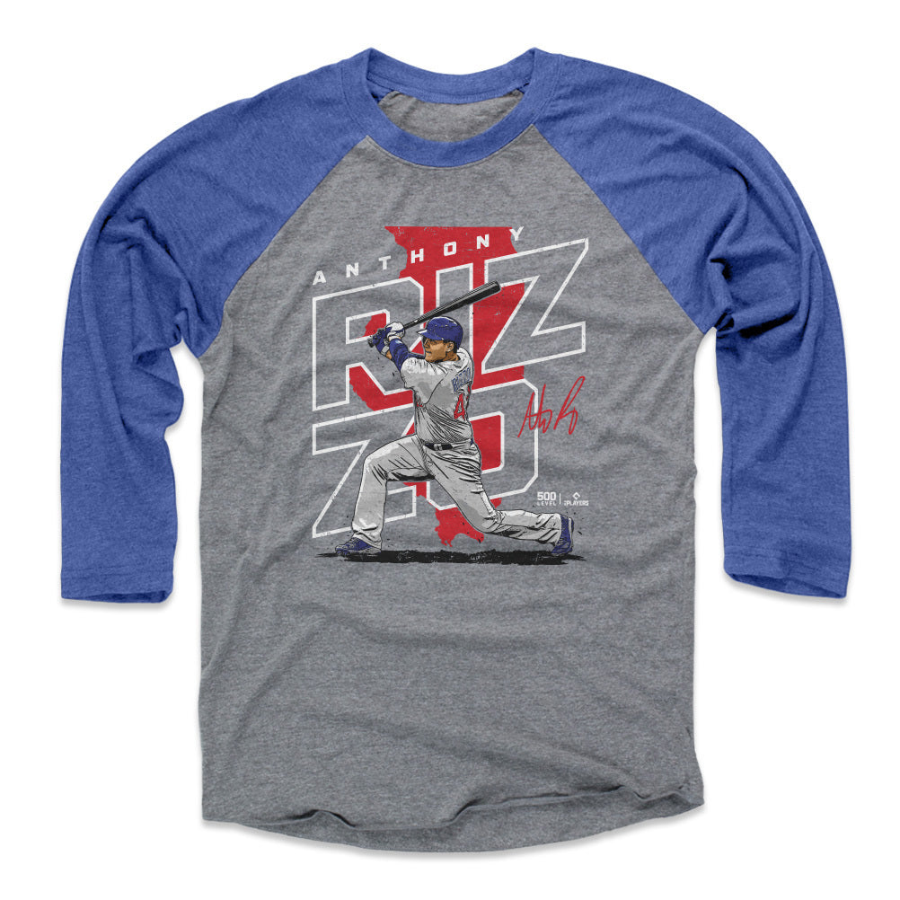 Anthony Rizzo Chicago C Player Map WHT