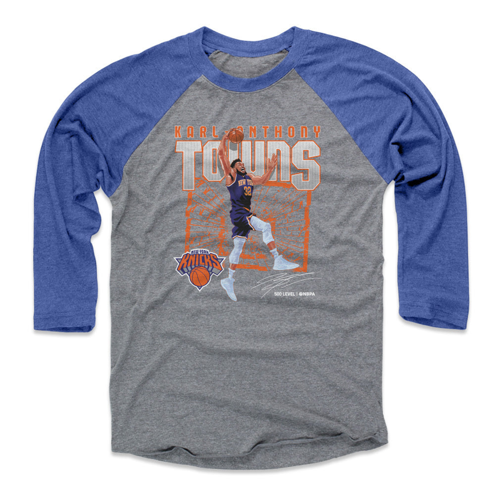Karl-Anthony Towns New York Knicks Shattered WHT