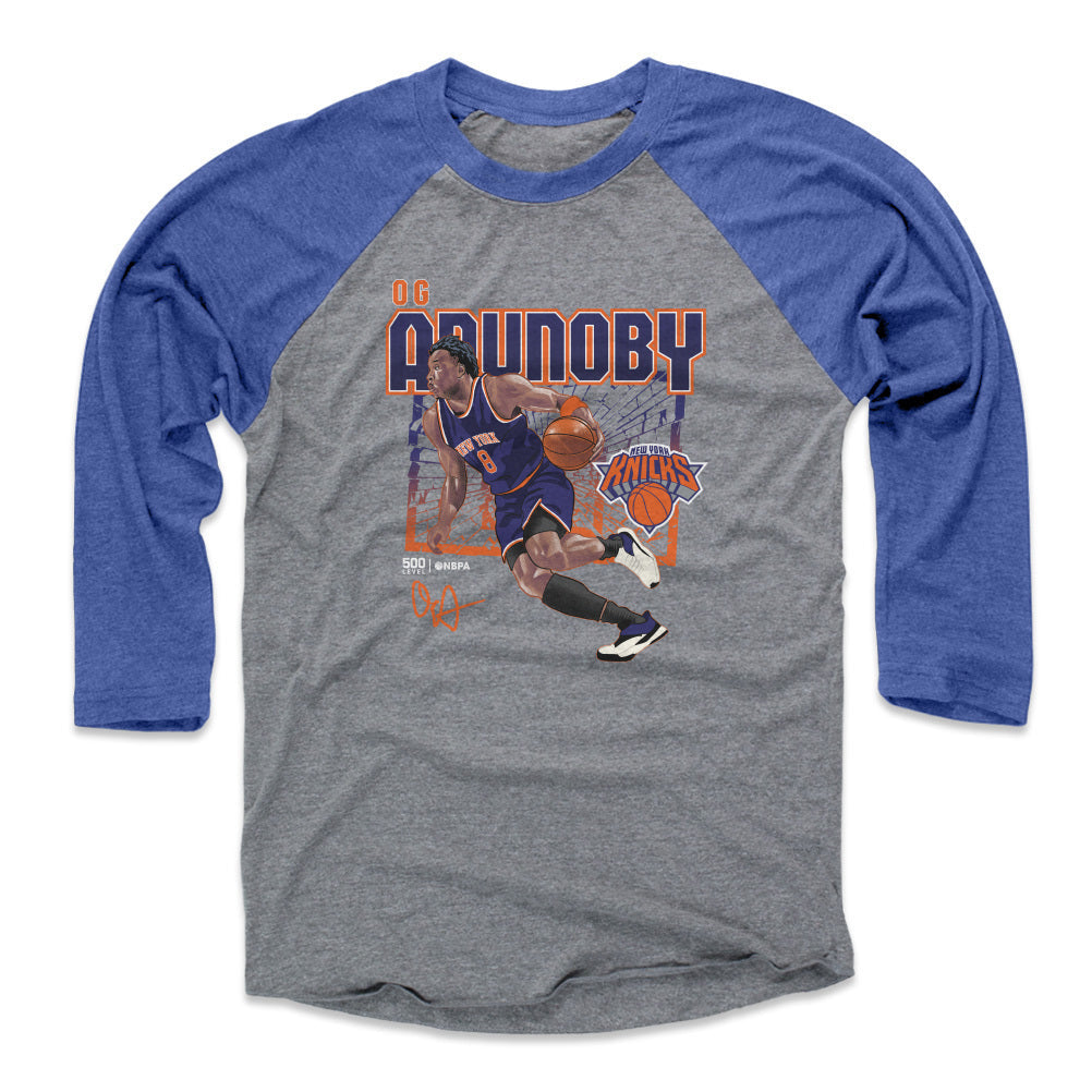 OG Anunoby New York Knicks Shattered WHT