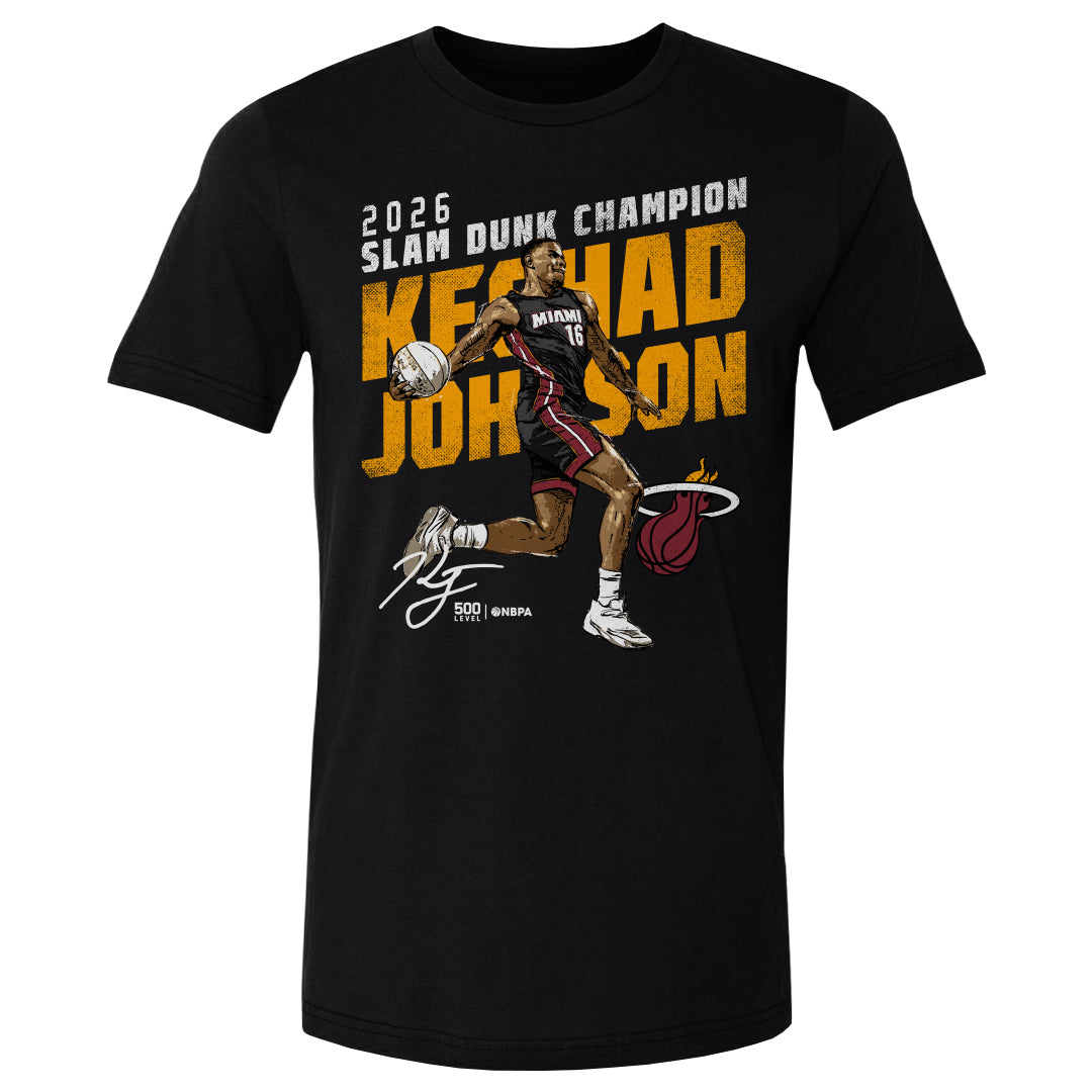 Keshad Johnson Miami Heat 2026 Slam Dunk Champion WHT