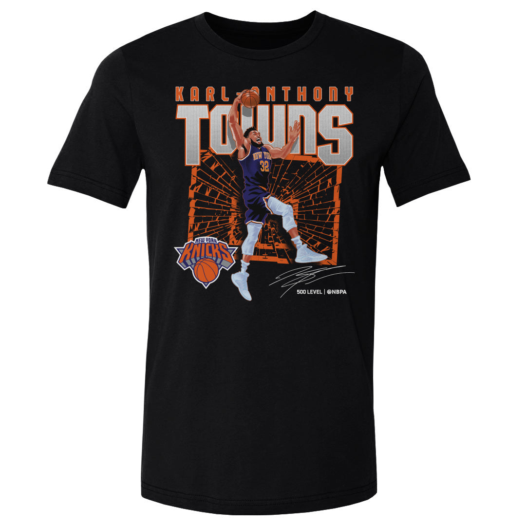 Karl-Anthony Towns New York Knicks Shattered WHT