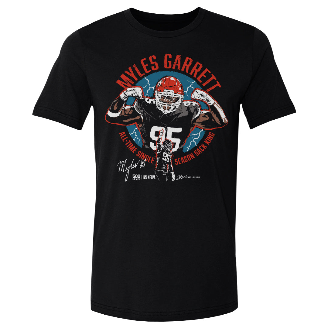 Myles Garrett Cleveland All-Time Sack King WHT
