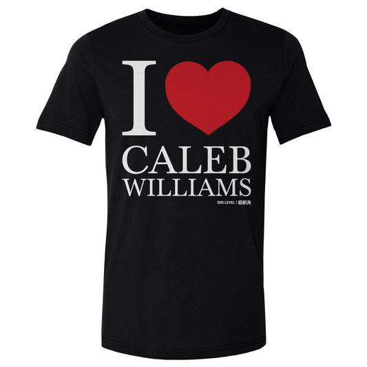 Caleb Williams Chicago I Love WHT