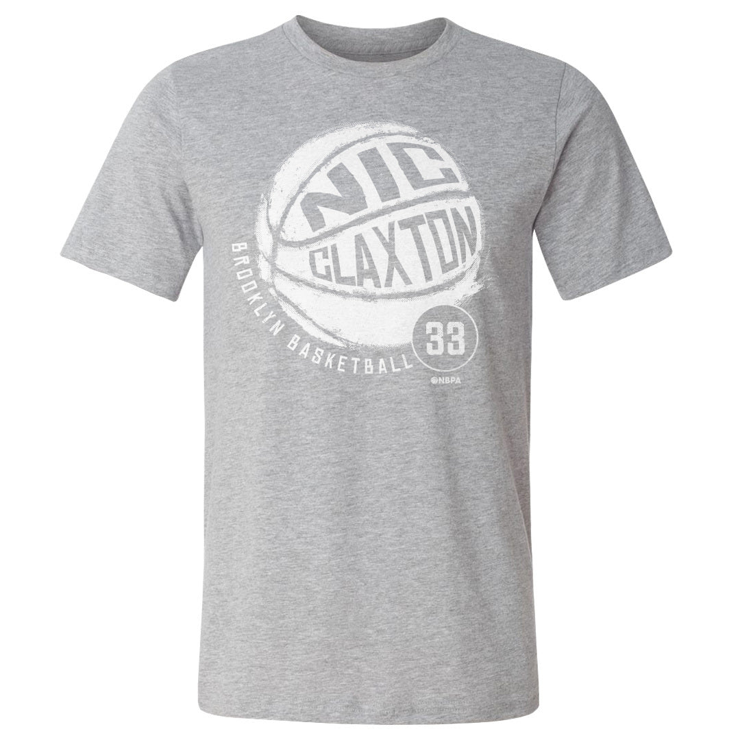 Nic Claxton Brooklyn Basketball WHT