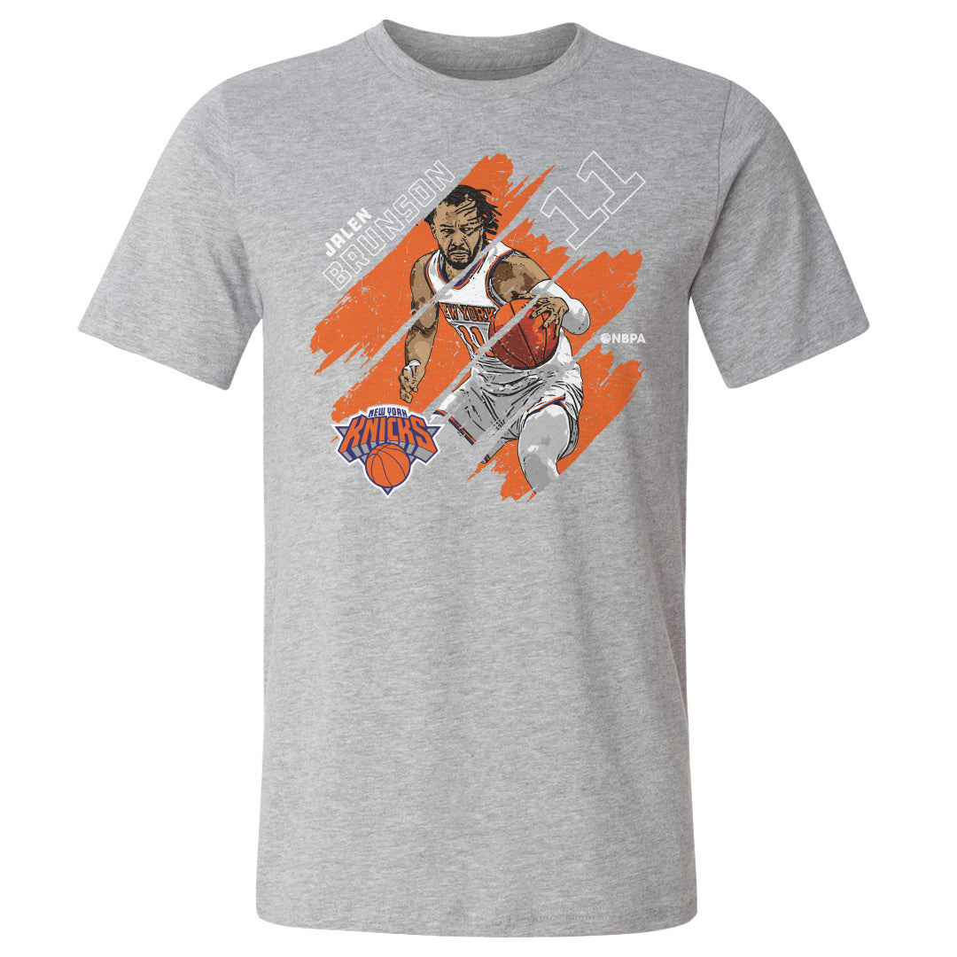 Jalen Brunson New York Knicks Stripes WHT