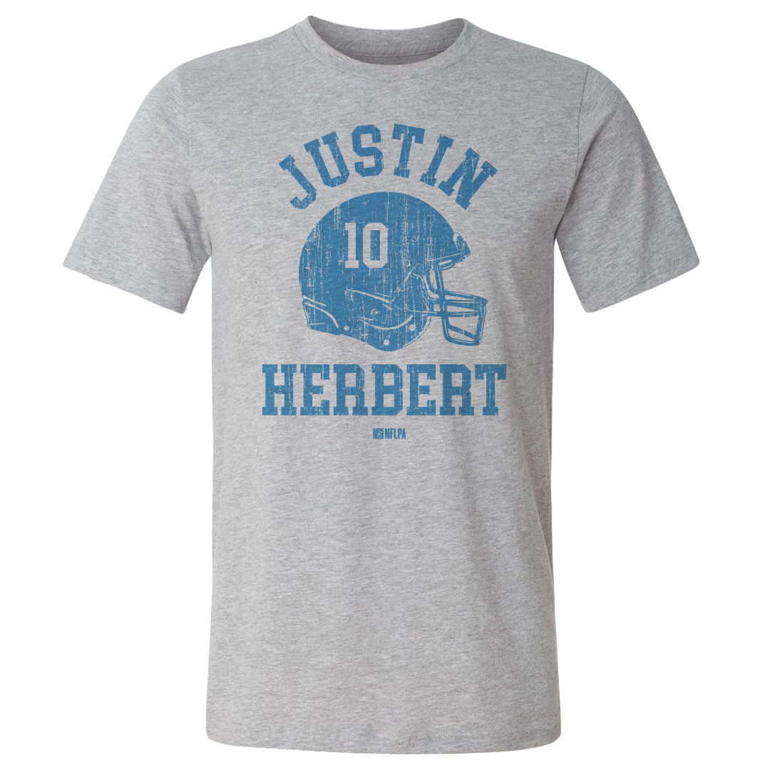 Justin Herbert Los Angeles C Helmet Font