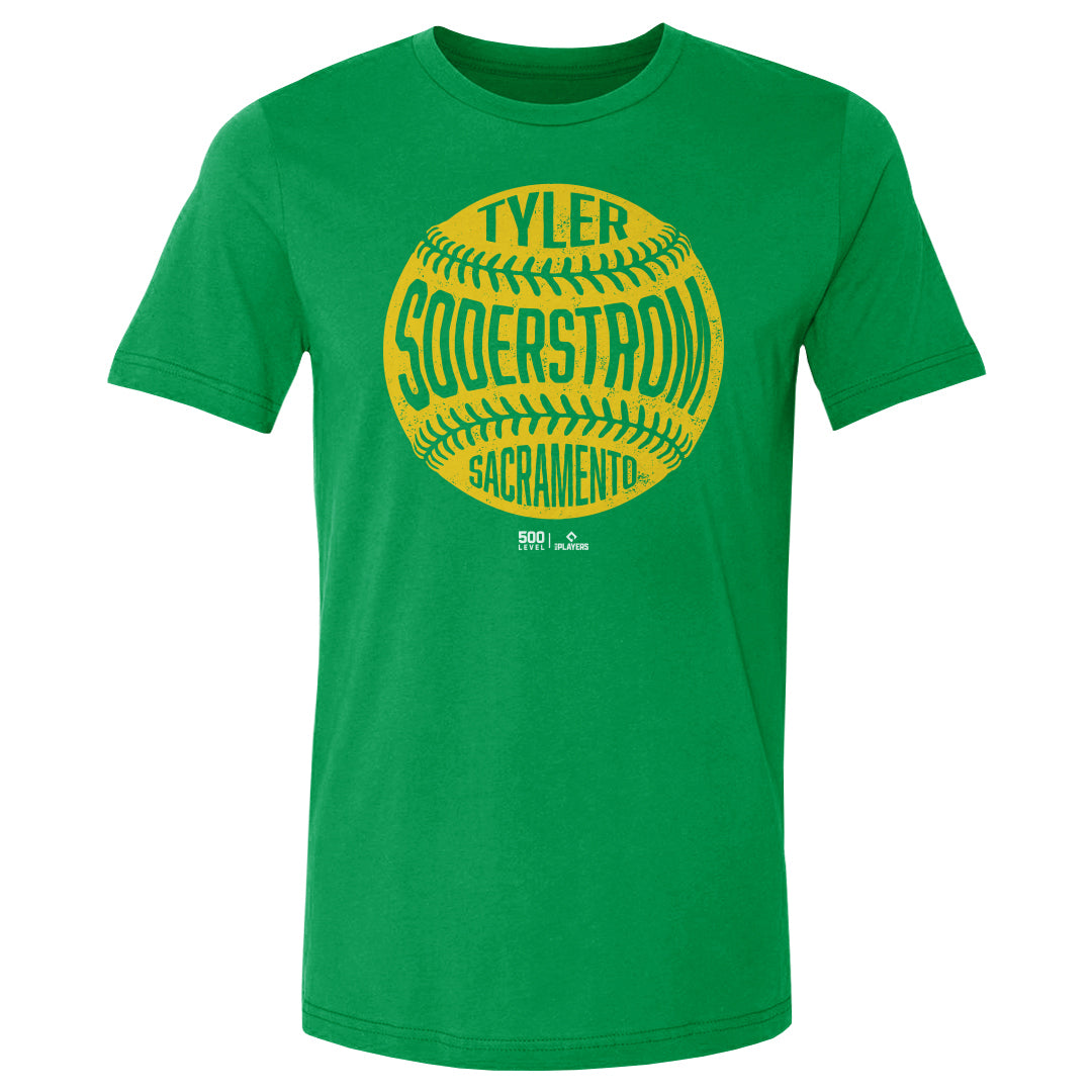Tyler Soderstrom Sacramento Vintage Baseball WHT