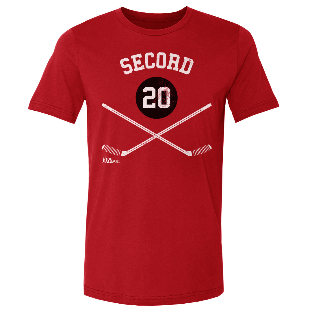 Alan Secord Chicago 20 Sticks WHT