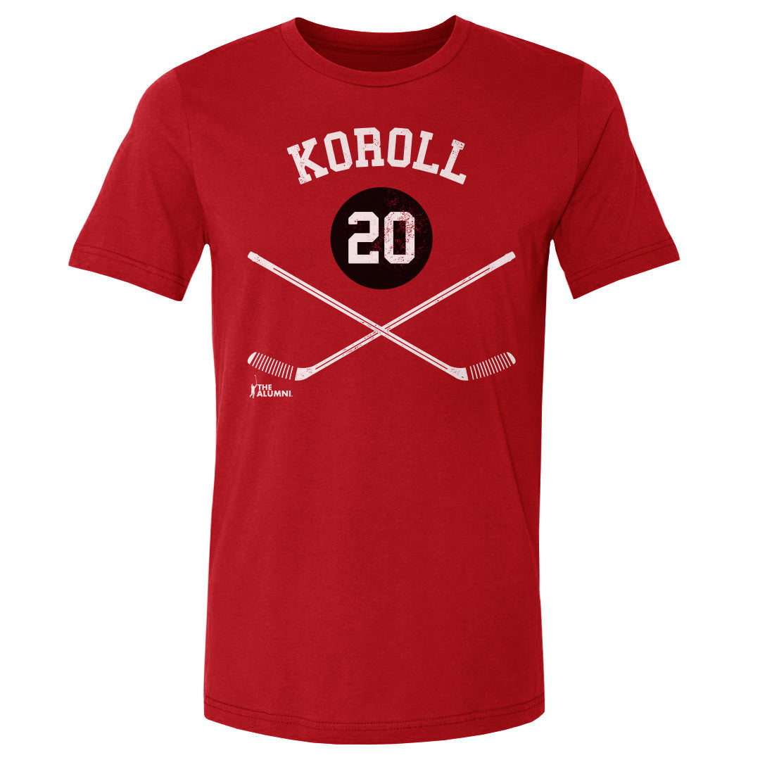 Cliff Koroll Chicago 20 Sticks WHT