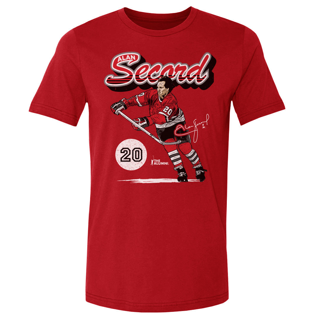 Alan Secord Chicago Retro Script WHT