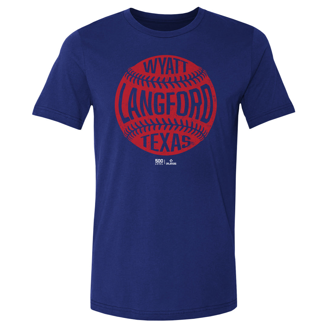 Wyatt Langford Texas Vintage Baseball WHT