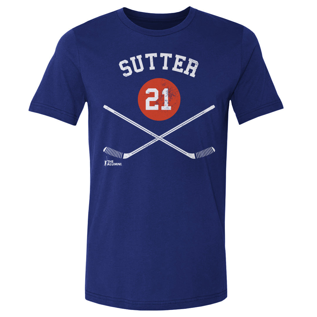 Brent Sutter New York I 21 Sticks WHT