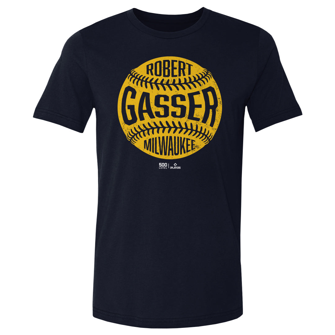 Robert Gasser Milwaukee Vintage Baseball WHT