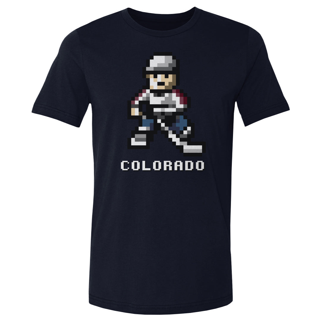 Colorado Hockey 8-bit WHT