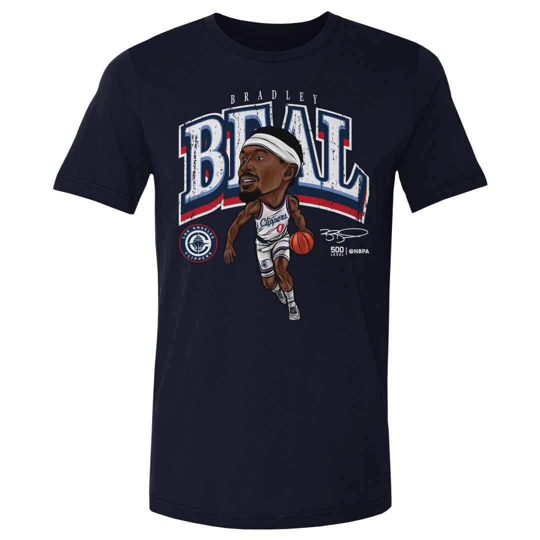 Bradley Beal Los Angeles Clippers Cartoon WHT
