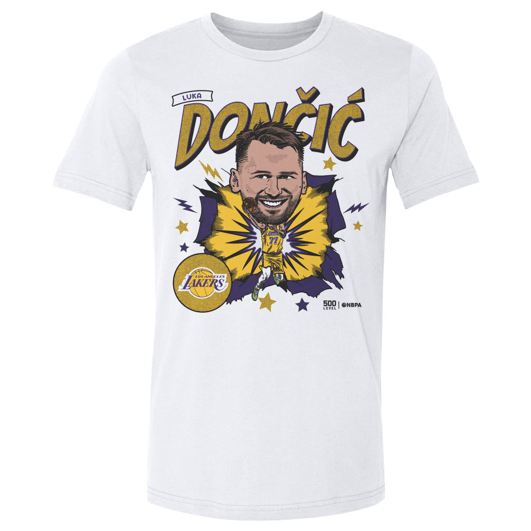 Luka Doncic Los Angeles Lakers Caricature