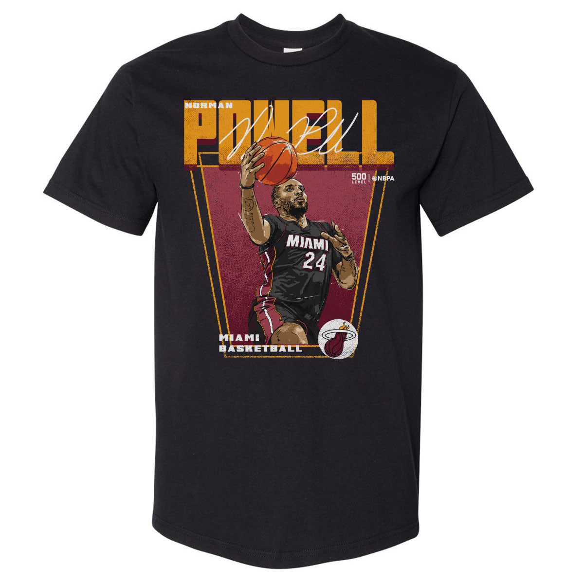 Norman Powell Miami Heat Premiere WHT