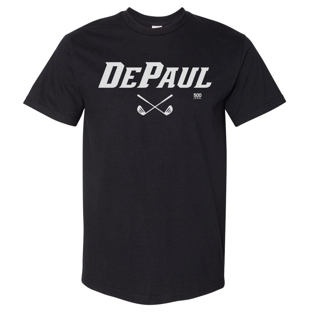 DePaul Blue Demons Golf Minimalist WHT