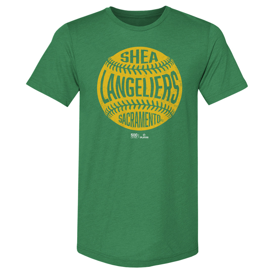 Shea Langeliers Sacramento Vintage Baseball WHT