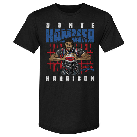Hammer Harrison Harlem Globetrotters Pose WHT