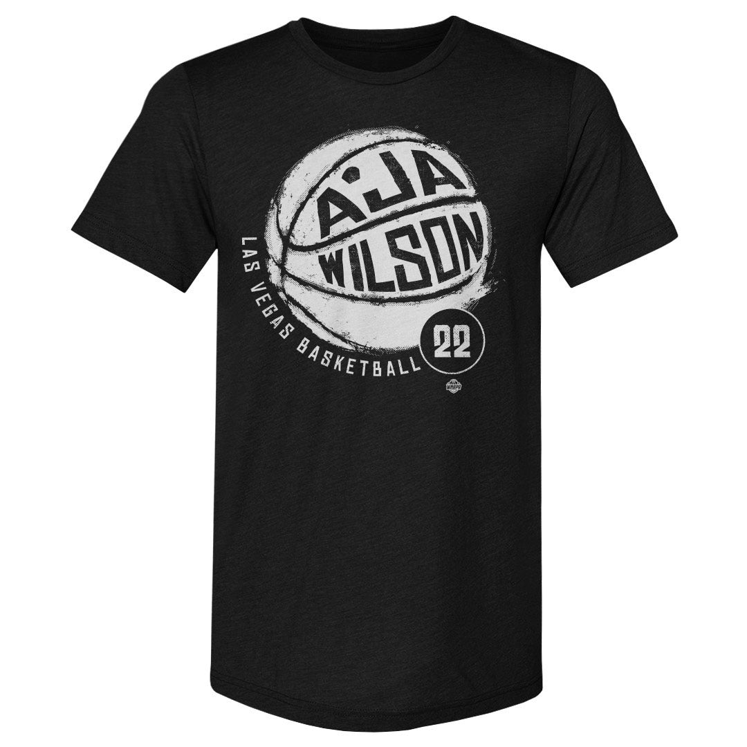 A'ja Wilson Las Vegas Basketball WHT