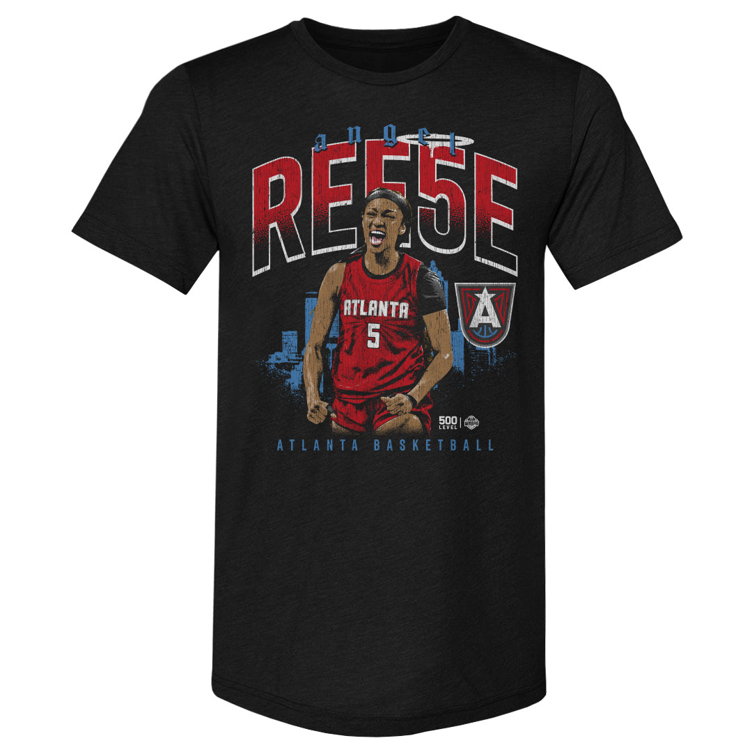 Angel Reese Atlanta Dream Cityscape WHT