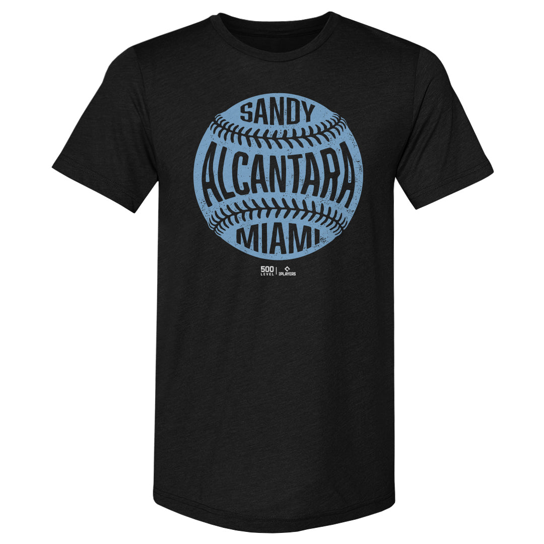 Sandy Alcantara Miami Vintage Baseball WHT