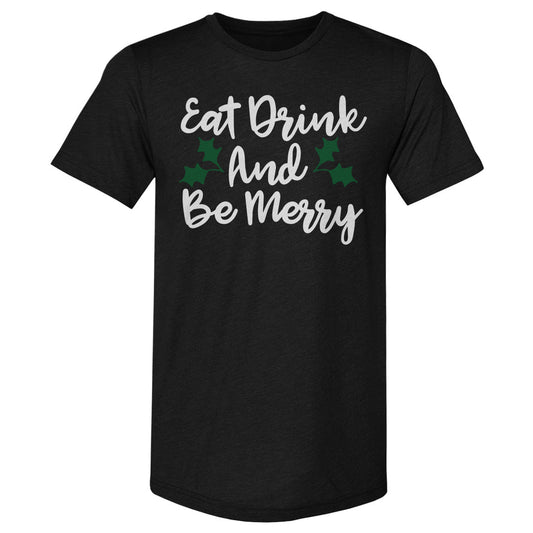 Christmas Eat Drink And Be Merry WHT