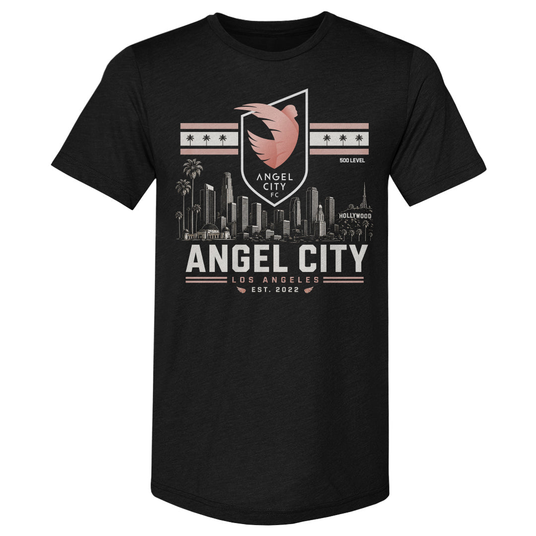 Angel City FC Skyline Logo WHT