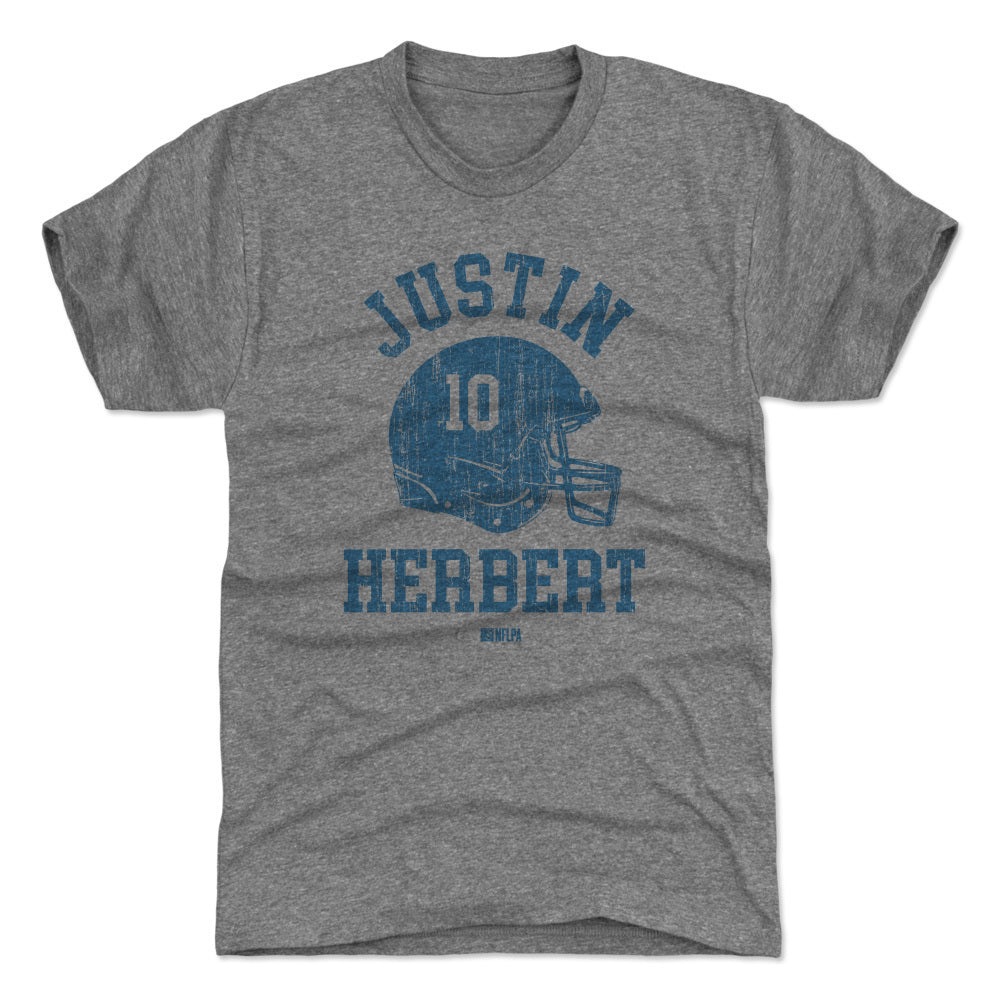 Justin Herbert Los Angeles C Helmet Font