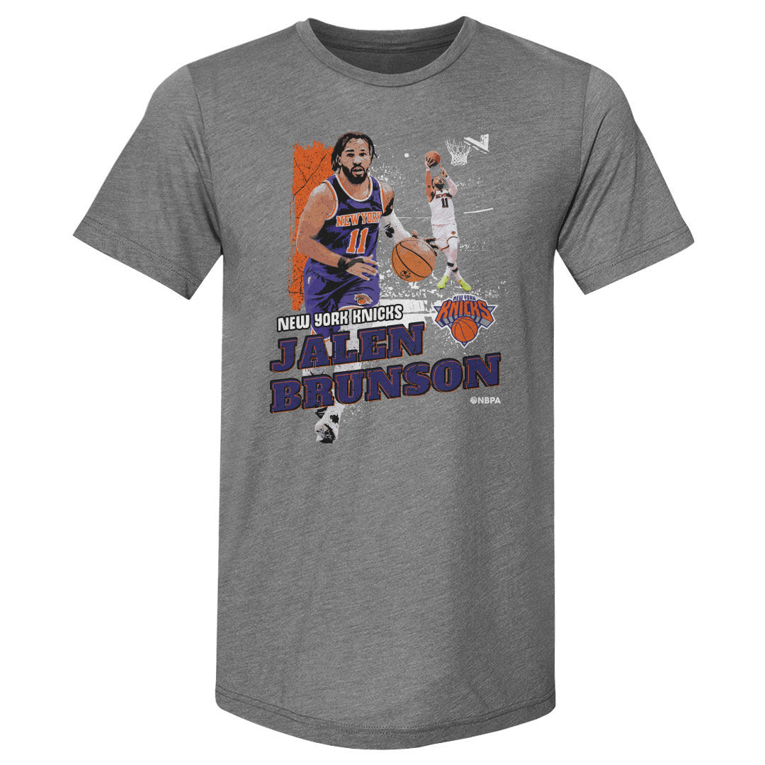 Jalen Brunson New York Knicks Gritty WHT