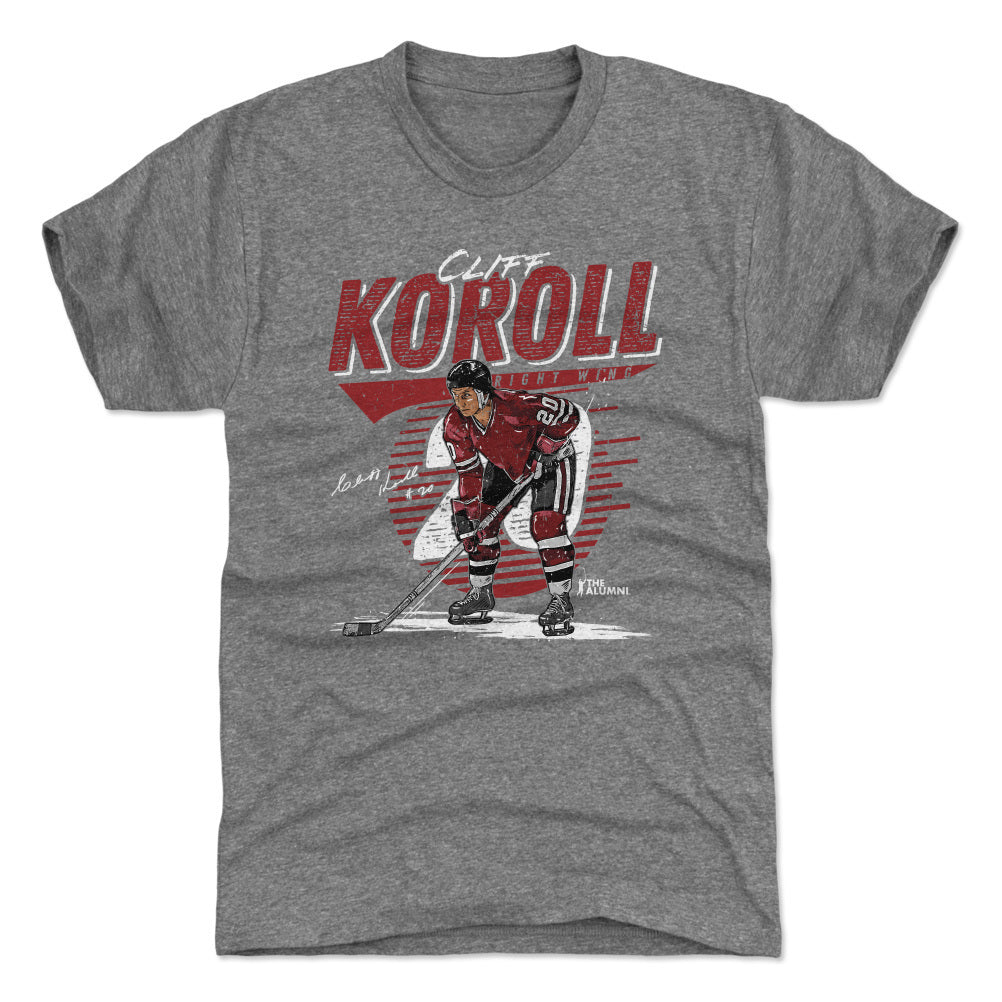 Cliff Koroll Chicago Comet WHT