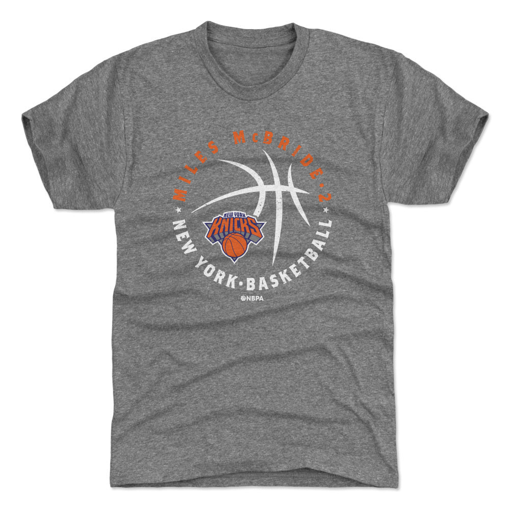 Miles McBride New York Knicks Player Ball WHT