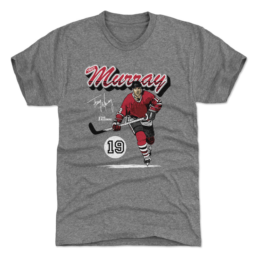 Troy Murray Chicago Retro Script WHT