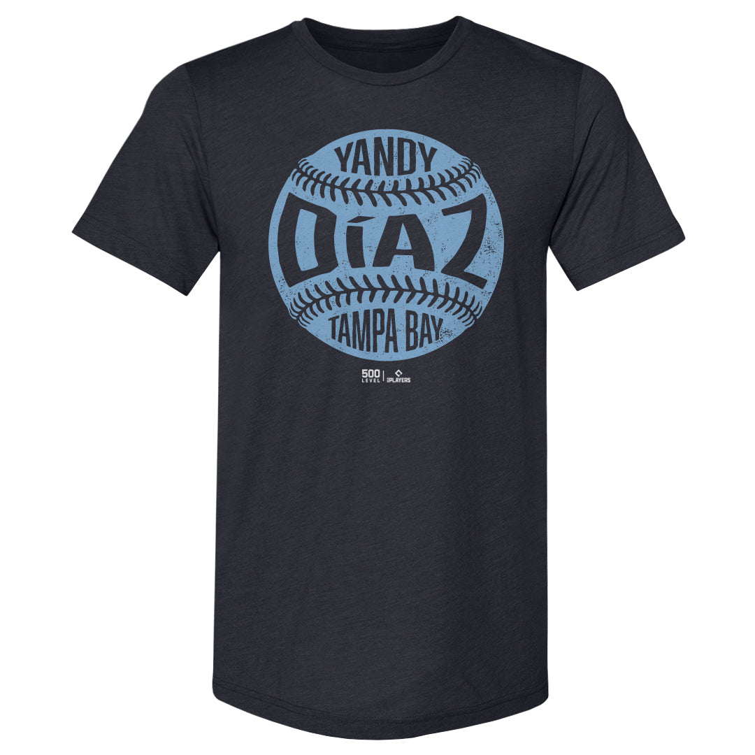 Yandy Diaz Tampa Bay Vintage Baseball WHT