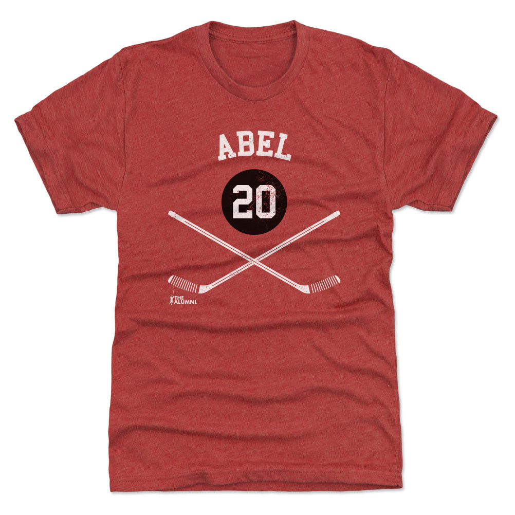 Sid Abel Chicago 20 Sticks WHT