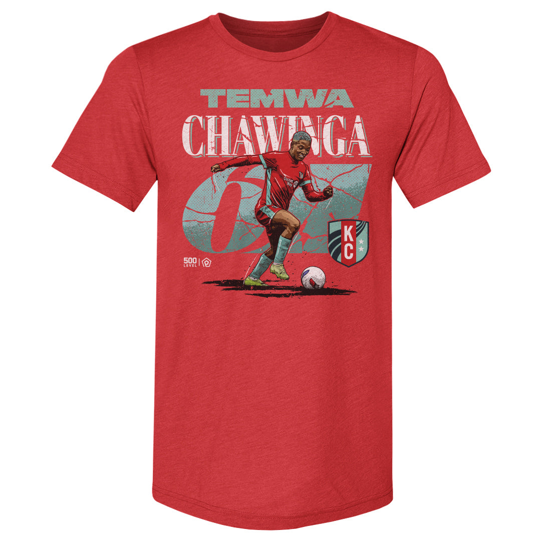 Temwa Chawinga Kansas City Current Cracked Number WHT