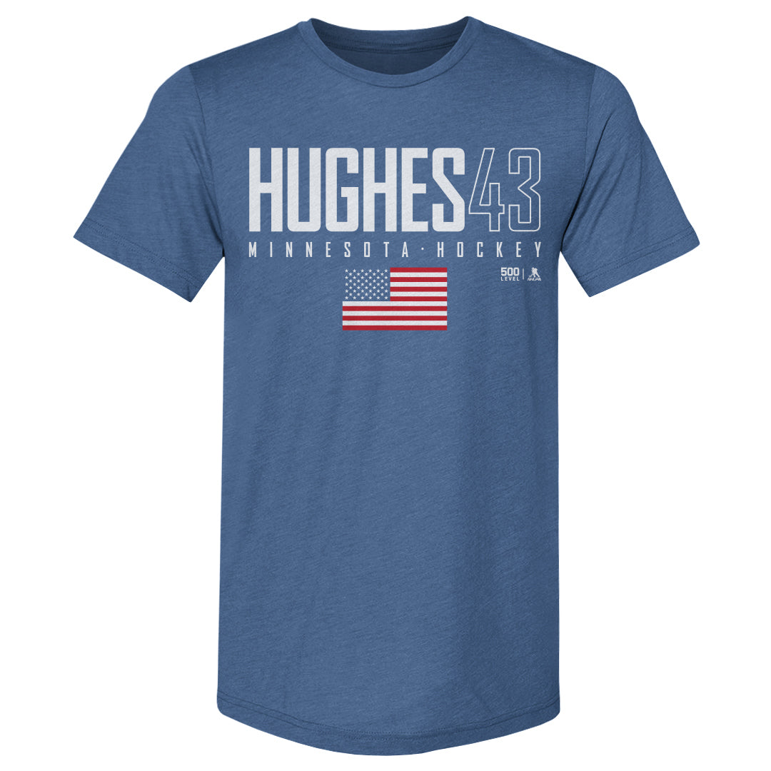 Quinn Hughes Minnesota USA Elite WHT