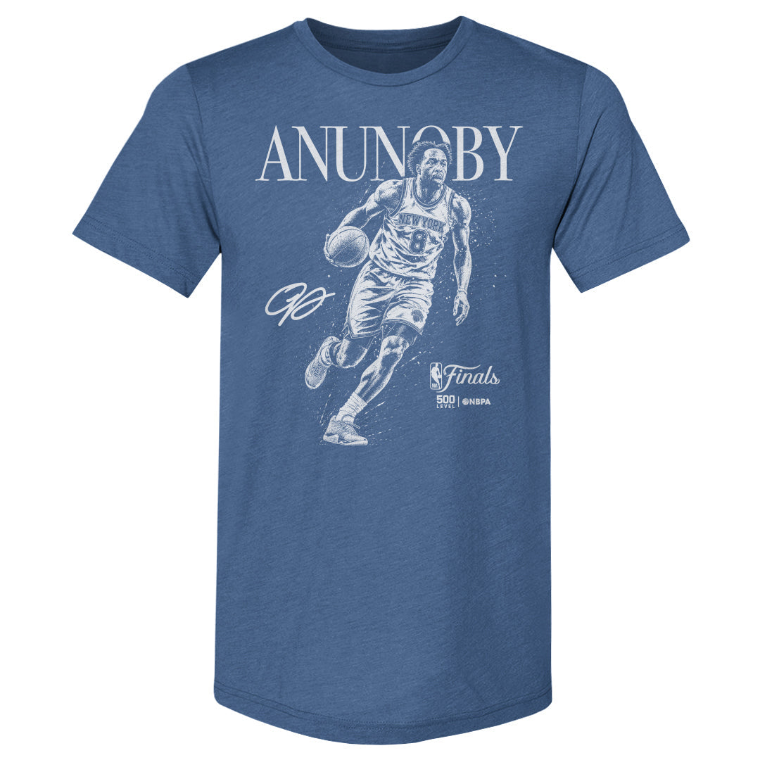 OG Anunoby New York Knicks NBA Finals 2026 Mono WHT