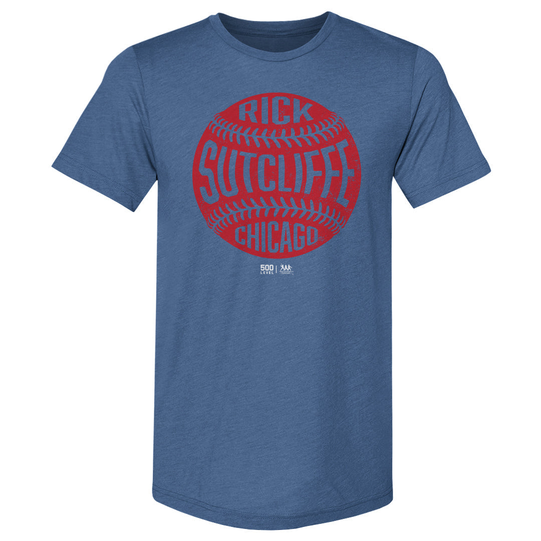 Rick Sutcliffe Chicago C Vintage Baseball WHT