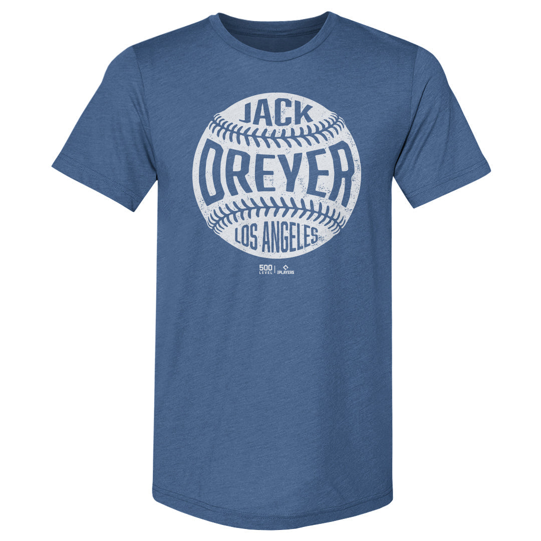 Jack Dreyer Los Angeles D Vintage Baseball WHT