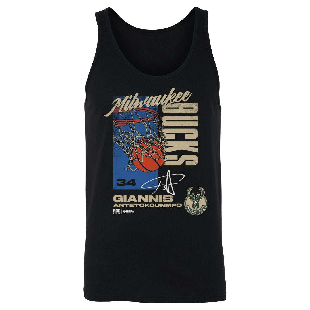 Giannis Antetokounmpo Milwaukee Bucks All Net WHT